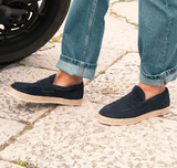 GIÀY LƯỜI DA LỘN NAM CAO CẤP (DA THẬT) - DUCA DI MORRONE - SẢN XUẤT TẠI ITALY