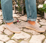 GIÀY LƯỜI DA LỘN NAM CAO CẤP (DA THẬT) - DUCA DI MORRONE - SẢN XUẤT TẠI ITALY