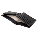 VÍ DA THẬT NAM MÀU ĐEN 9407023-10 – GIANNI CONTI - SẢN XUẤT THỦ CÔNG TẠI ITALY