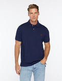 ÁO POLO NAM SLIM FIT MÀU XANH BLUE 710795080007 - RALPH LAUREN - NHẬP KHẨU CHÍNH HÃNG TỪ CHLB ĐỨC