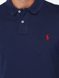 ÁO POLO NAM SLIM FIT MÀU XANH BLUE 710795080007 - RALPH LAUREN - NHẬP KHẨU CHÍNH HÃNG TỪ CHLB ĐỨC