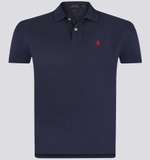 ÁO POLO NAM SLIM FIT XANH NAVY - RALPH LAUREN - NHẬP KHẨU CHÍNH HÃNG TỪ CHLB ĐỨC