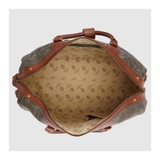 TÚI DU LỊCH DA BÊ MỀM CAO CẤP MÀU MILITARY 9277 SAND -  MEDICI OF FLORENCE - SẢN XUẤT THỦ CÔNG TẠI ITALIA