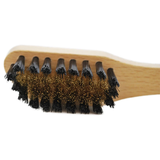 Bàn chải da lộn Saphir suede brass brush 16cm - SAPHIR