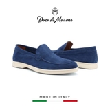 GIÀY LƯỜI DA LỘN NAM (DA THẬT) - DUCA DI MORRONE - SẢN XUẤT TẠI ITALY