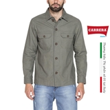 ÁO SƠ MI NAM KAKI BASIC XANH LÁ – CARRERA JEANS - NHẬP KHẨU CHÍNH HÃNG TỪ Ý