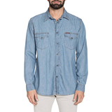 ÁO SƠ MI DENIM NAM XANH NHẠT – CARRERA JEANS - NHẬP KHẨU CHÍNH HÃNG TỪ Ý