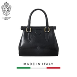 TÚI QUAI XÁCH DA CALFSKIN 2460_3.5 - Black -  MEDICI OF FLORENCE - SẢN XUẤT THỦ CÔNG TẠI ITALIA