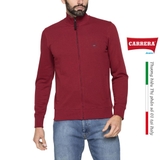 ÁO KHOÁC NỈ NAM MÀU ĐỎ – CARRERA JEANS - NHẬP KHẨU CHÍNH HÃNG TỪ Ý
