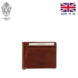 VÍ ĐỰNG THẺ DA CALFSKIN 016 2 - RUST - MEDICI OF FLORENCE - NHẬP KHẨU CHÍNH HÃNG TỪ ITALIA