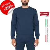 ÁO NỈ NAM MÀU TRƠN LÓT LÔNG - CARRERA JEANS - NHẬP KHẨU CHÍNH HÃNG TỪ ITALIA
