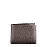 VÍ DA THẬT NAM MÀU NÂU – CALVIN KLEIN - NHẬP KHẨU CHÍNH HÃNG TỪ Ý