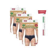 PACK 2 QUẦN SỊP TAM GIÁC NAM MÀU XANH - CARRERA JEANS - NHẬP KHẨU CHÍNH HÃNG TỪ Ý