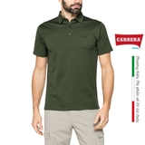 ÁO POLO NAM MÀU TRƠN VẢI COTTON JERSEY - CARRERA JEANS - NHẬP KHẨU CHÍNH HÃNG TỪ ITALIA