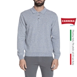 ÁO POLO DÀI TAY NAM COTTON KẺ SỌC - CARRERA JEANS - NHẬP KHẨU CHÍNH HÃNG TỪ ITALIA