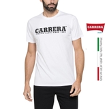 ÁO THUN NAM CỘC TAY BASIC MÀU TRẮNG IN LOGO – CARRERA JEANS - NHẬP KHẨU CHÍNH HÃNG TỪ Ý