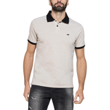 ÁO POLO NAM MÀU BE CỔ ĐEN - CARRERA JEANS - NHẬP KHẨU CHÍNH HÃNG TỪ ITALIA