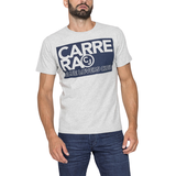 ÁO THUN NAM CỘC TAY MÀU GHI XÁM – CARRERA JEANS - NHẬP KHẨU CHÍNH HÃNG TỪ Ý
