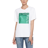 ÁO PHÔNG NỮ MÀU TRẮNG - CARRERA JEANS - NHẬP KHẨU CHÍNH HÃNG TỪ ITALIA