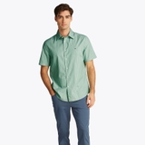 ÁO SƠ MI NAM HỌA TIẾT KẺ SỌC MÀU FORT GREEN MW0MW39161_0CD - TOMMY HILFIGER - NHẬP KHẨU CHÍNH HÃNG TỪ Ý
