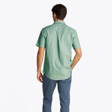 ÁO SƠ MI NAM HỌA TIẾT KẺ SỌC MÀU FORT GREEN MW0MW39161_0CD - TOMMY HILFIGER - NHẬP KHẨU CHÍNH HÃNG TỪ Ý