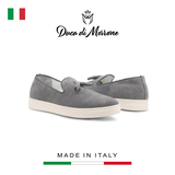 GIÀY LƯỜI DA LỘN NAM (DA THẬT) - DUCA DI MORRONE - SẢN XUẤT TẠI ITALY