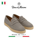 GIÀY LƯỜI DA LỘN NAM CAO CẤP (DA THẬT) - DUCA DI MORRONE - SẢN XUẤT TẠI ITALY