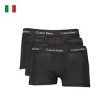 SET 3 QUẦN SỊP ĐÙI NAM MÀU ĐEN - CALVIN KLEIN - NHẬP KHẨU CHÍNH HÃNG TỪ Ý