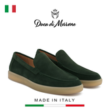 GIÀY LƯỜI DA LỘN NAM CAO CẤP (DA THẬT) - DUCA DI MORRONE - SẢN XUẤT TẠI ITALY