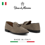 GIÀY LƯỜI DA LỘN NAM (DA THẬT) - DUCA DI MORRONE - SẢN XUẤT TẠI ITALY
