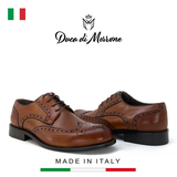 GIÀY TÂY DA NAM (DA THẬT) - DUCA DI MORRONE - SẢN XUẤT TẠI ITALY