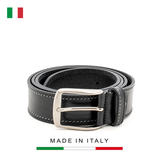 THẮT LƯNG DA NAM 5155428-40 - PAUL - Black - GIANNI CONTI - SẢN XUẤT THỦ CÔNG TỪ ITALIA