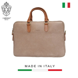 TÚI LAPTOP CALFSKIN 110 DL - Acacia -  MEDICI OF FLORENCE - SẢN XUẤT THỦ CÔNG TẠI ITALIA