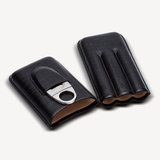 BAO DA ĐỰNG CIGAR KÈM DỤNG CỤ CẮT LUBINSKI HY-3304L  - LUBINSKI