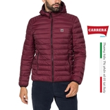ÁO PHAO NAM SIÊU NHẸ CHỐNG NƯỚC MÀU ĐỎ BORDEAUX – CARRERA JEANS - NHẬP KHẨU CHÍNH HÃNG TỪ Ý