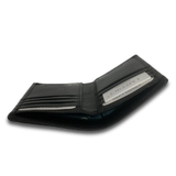 VÍ ĐỰNG THẺ DA CALFSKIN 028 - BLACK - MEDICI OF FLORENCE - NHẬP KHẨU CHÍNH HÃNG TỪ ITALIA