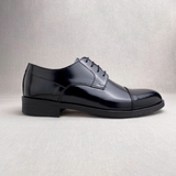 GIÀY DA THẬT NAM CÔNG SỞ Alex-17_Black (605) - MADE IN ITALY - SẢN XUẤT TẠI ITALY
