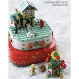 Bộ lắp ghép Lego Ngôi nhà giáng sinh noel - Sembo