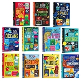 Usborne 100 Things To Know About trọn bộ 11 cuốn bìa cứng nhập khẩu