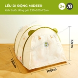Lều dã ngoại chống thấm nước kèm thảm và ghế cho bé - Mideer Deer Camp Party
