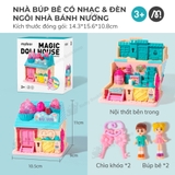 Mideer Magic Dollhouse – Nhà Búp Bê Mini Có Âm Thanh Cho Bé