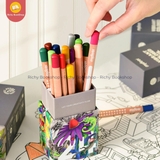 Bút chì màu vẽ tranh cao cấp 24/36/48 màu - Mideer Vibrant Colored Pencil