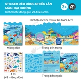 Miếng dán dùng nhiều lần Mideer Reusable Jelly Sticker Set