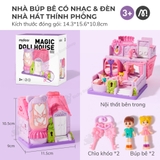 Mideer Magic Dollhouse – Nhà Búp Bê Mini Có Âm Thanh Cho Bé