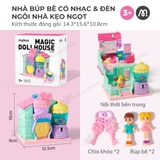 Mideer Magic Dollhouse – Nhà Búp Bê Mini Có Âm Thanh Cho Bé