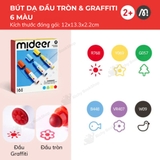 Bút màu dạ nước đầu tròn Mideer Round-tip Washable Marker