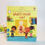 Usborne Lift-the-flap Very First Questions and Answers, sách lật mở khám phá cho bé