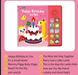 Sách nhạc Sound Book Simple Song Yellophant – 10 Bài Hát Thiếu Nhi Vui Nhộn Cho Bé