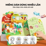 Miếng dán dùng nhiều lần Mideer Reusable Jelly Sticker Set