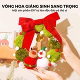 Vòng Nguyệt Quế Giáng Sinh Mideer Christmas Wreath - Trang Trí Noel Độc Đáo